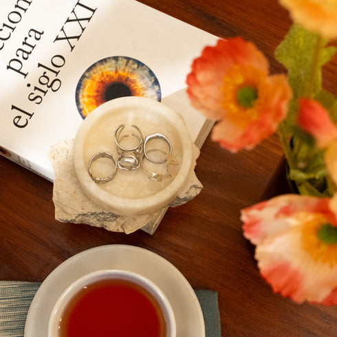 Trinket Dish for holding rings and jewellery - Coastal Villa Homeware