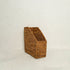 Rattan File Holder - Magazine Holder and a4 docment - Coastal Villa Homeware