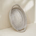 Oval Shape Rattan Tray
