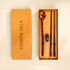 Engraved Chopstick and Tea Spoon Gift set