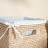 Square Rattan Storage Baskets
