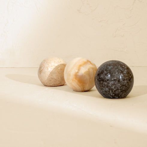 Handcrafted Marble floor door stop 8cm and 10cm