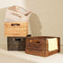 Natural rattan storage basket without lid 35cm handwoven wicker