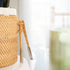Rattan Insulated Ice Bucket with Tongs - 3 colours