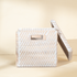 Square rattan storage basket natural fibre handwoven wicker