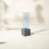 Marble propagation holder with glass tube plant cutting display