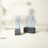Marble propagation station glass tube plant decor genuine stone