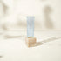 Marble propagation holder with hand blown glass tube plant decor