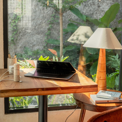 Cable Pillar Tower | Marble Cable Tidy and Desk Cable Organiser