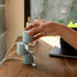 Cable Pillar Tower | Marble Cable Tidy and Desk Cable Organiser