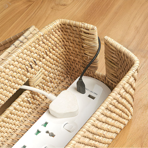 Cable Management Box | Cable tidy box - 4 Colours - Coastal Villa Homeware