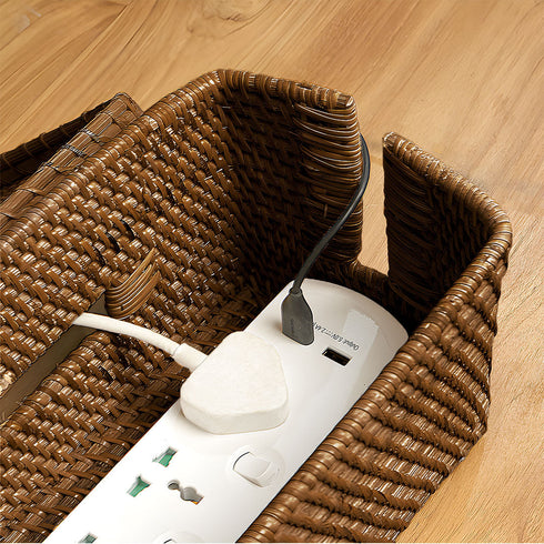 Cable Management Box | Cable tidy box - 4 Colours - Coastal Villa Homeware