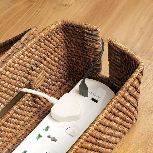 Cable Management Box | Cable tidy box - 4 Colours - Coastal Villa Homeware