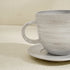 Large Coffee Cup with Saucer - White - Coastal Villa Homeware
