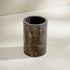 Marble Bathroom Accessories Set - Black - Coastal Villa Homeware