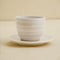 White Cappuccino Cup - Coastal Villa Homeware