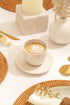White Cappuccino Cup - Coastal Villa Homeware