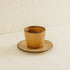 Brown Cappuccino Cup - Coastal Villa Homeware