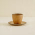 Brown Cappuccino Cup - Coastal Villa Homeware