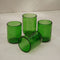 Green Recycled Tumblr Glass - Coastal Villa Homeware