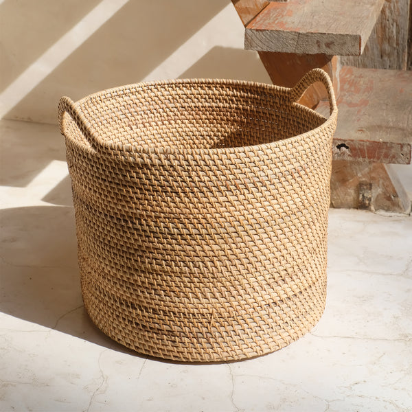 bathroom laundry basket