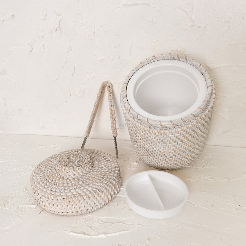 Summer Essential: The Versatile Rattan Ice Bucket for Every Occasion