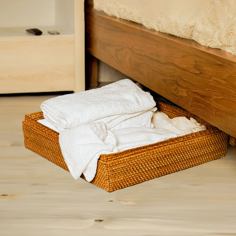 A Space-Saving Delight: Rattan Underbed Storage Must-Haves