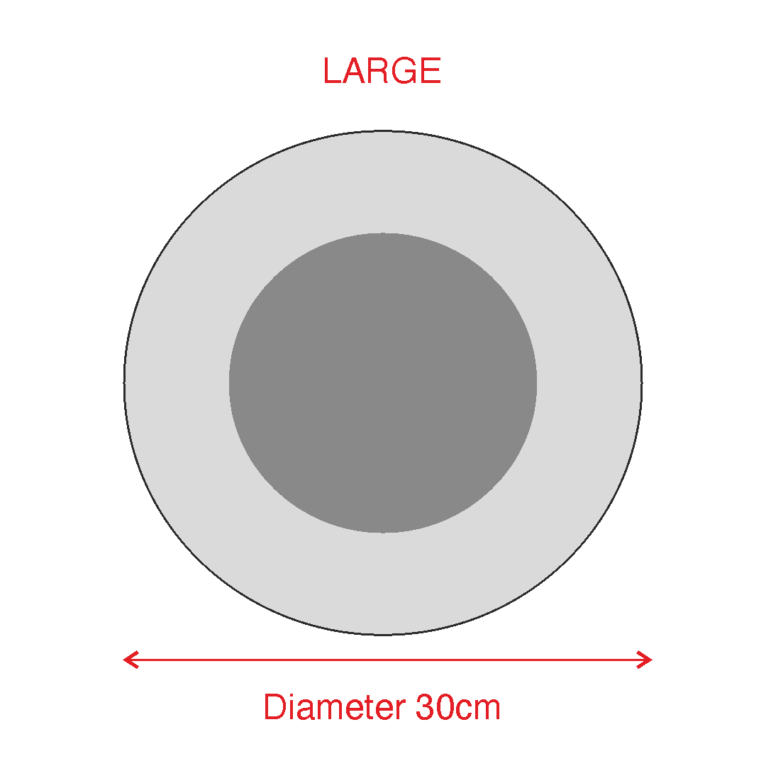 Coquina Rattan Basket dimensions