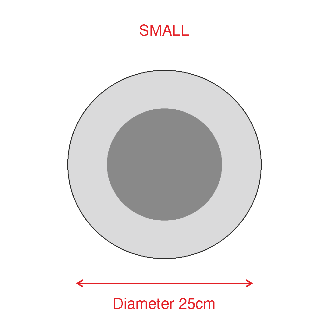 Coquina Rattan Basket dimensions
