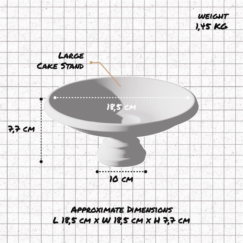 Marble Pedestal Bowl | Footed Display bowl dimensions