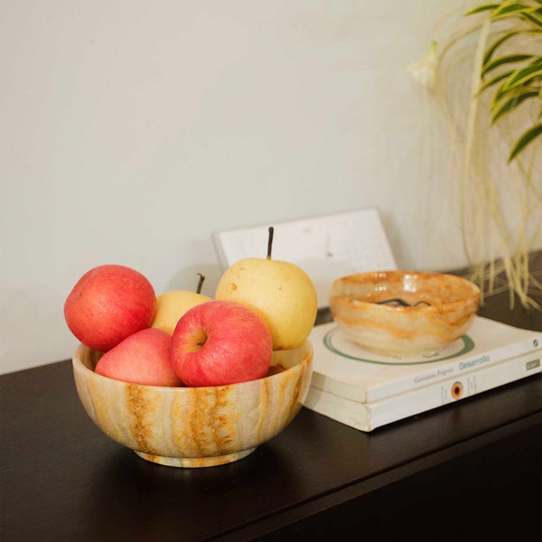 Marble Decorative Bowls | Handcrafted Premium Marble Stone - Coastal Villa Homeware