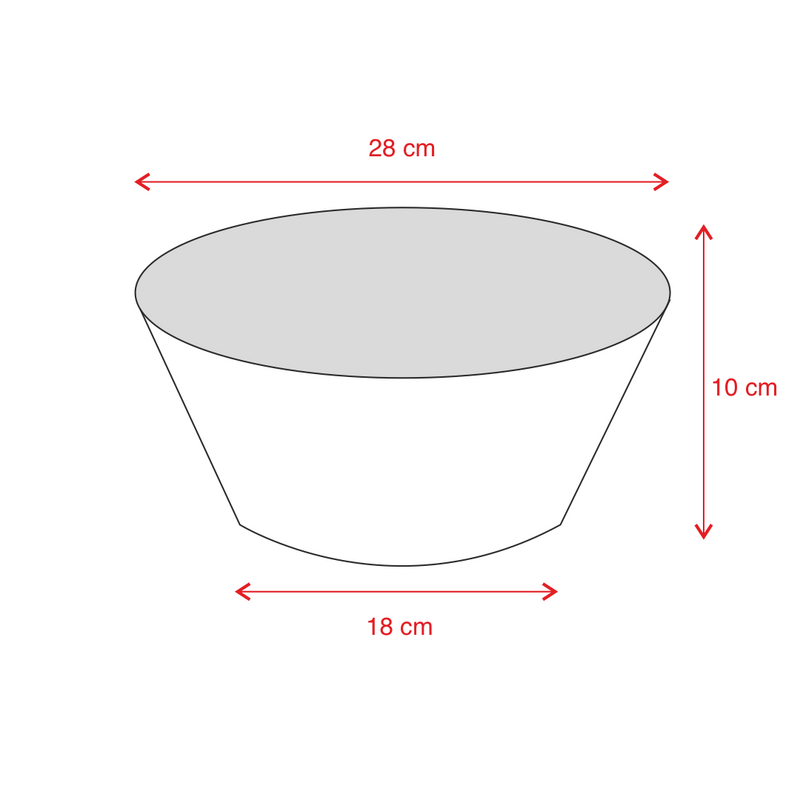 Dimensions of bread basket