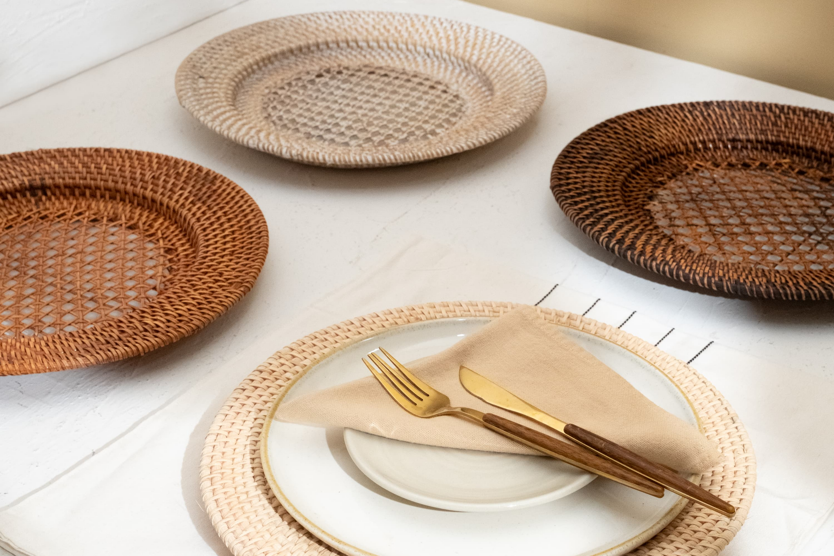 The Ultimate Guide to Rattan Placemats | Coastal Villa Homeware